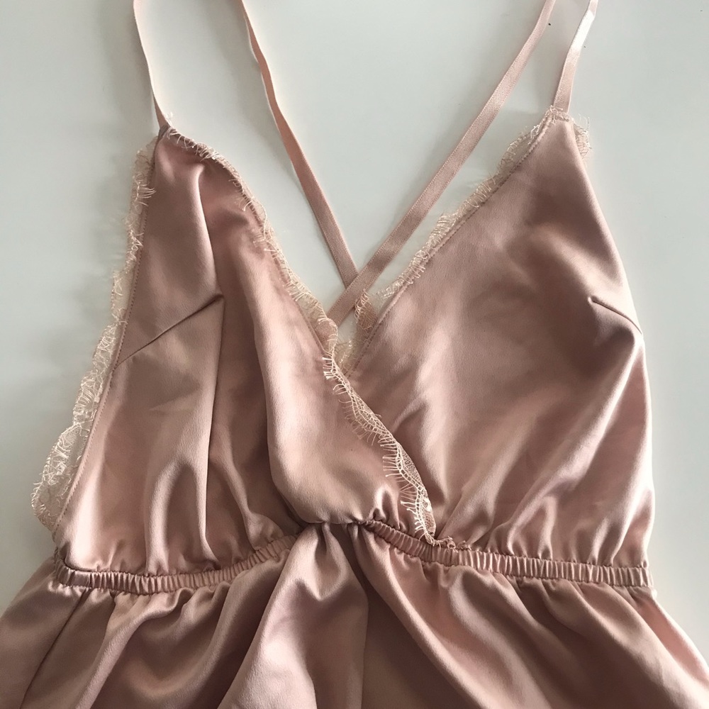 ASOS Blush Pink Romper